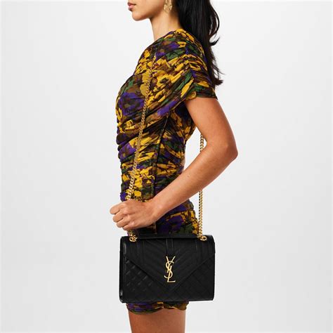 ysl bag flannels|ysl envelope bag price.